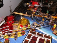 Image # 37888: Twilight Zone Main Playfield Beneath Mini Playfield