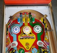 Image # 70843: Volley Sample Game - Upper Playfield 
(Serial number 01002 S.)