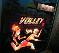 Image # 19599: Volley Illuminated Backglass