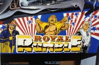 Image # 47606: WWF Royal Rumble Prototype Cabinet 
(Photographed in the Data East R&D Department.)