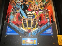 Image # 55208: WWF Royal Rumble Test Game - Lower Playfield 
(The serial number of this game was not recorded.)