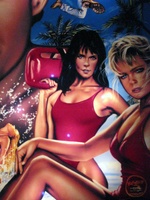 Image # 32011: Baywatch Backglass - Detail