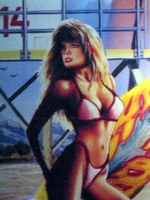 Image # 32014: Baywatch Backglass - Detail