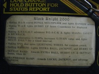 Image # 43470: Black Knight 2000 Instructions 
(Serial number 531-243085.)