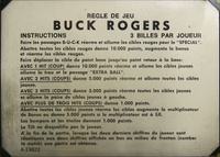 Image # 65058: Buck Rogers French Instruction Card