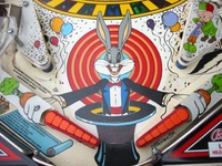 Image # 7714: Bugs Bunny's Birthday Ball Playfield Detail