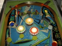 Image # 40313: Capersville Illuminated Upper Playfield 
(Serial number 3766.)