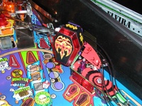 Image # 9813: Monster Bash Right Playfield Detail