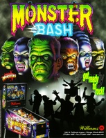 Image # 54653: Monster Bash Promotional Poster 
(Provided by Williams in 1998. Measured 24 inches by 36 inches.)