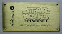 Image # 18133: Star Wars Episode I Collector's Series Plaque