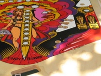 Image # 28760: Mata Hari Lower Blank Playfield