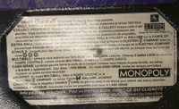 Image # 67631: Monopoly� French Instruction Card