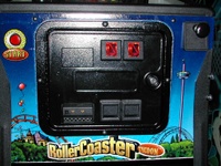 Image # 5821: RollerCoaster Tycoon Coin Door 
(Image is from the first test game put at a test location in Chicago.)