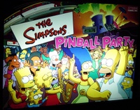 Image # 8433: The Simpsons Pinball Party Translite