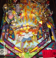 Image # 8464: The Simpsons Pinball Party Lower Playfield