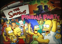 Image # 48598: The Simpsons Pinball Party Illuminated Translite