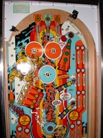 Image # 43769: Centigrade 37 Partially Stripped Upper Playfield