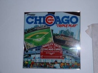 Image # 6958: Chicago Cubs &quot;Triple Play&quot; Backglass