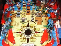 Image # 32301: Pirates of the Caribbean Prototype - Center Playfield 
(This is a pre-production test game.)