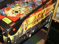 Image # 32310: Pirates of the Caribbean Prototype - Cabinet 
(This is a pre-production test game.)