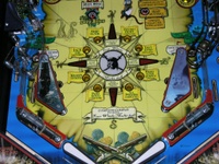 Image # 32866: Pirates of the Caribbean Lower Playfield 
(Serial number 202340.)