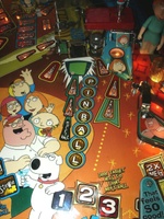 Image # 33624: Family Guy Prototype - Playfield Detail