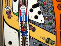 Image # 36569: Comet Blank Playfield - Detail