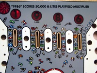 Image # 36565: Comet Blank Playfield - Detail