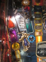 Image # 44125: Iron Man Sample Game - Playfield - Detail 
(Serial number E 225185.)