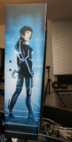 Image # 52744: Disney TRON Legacy (Limited Edition) Backbox - Left 
(Limited Edition number 130 of 400.)