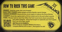 Image # 63312: Metallica (Pro) Instruction Card