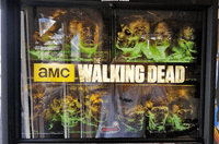 Image # 73392: The Walking Dead (Premium) Translite 
(Outdoor light is reflecting onto the glass and the photographer.)