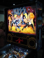 Image # 65372: KISS (Pro) Illuminated Translite 
(Photographed at the Northwest Pinball and Arcade Show, June 2015. Serial number 254018.)