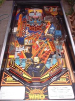 Image # 69320: Doctor Who Prototype Playfield 
(This game was identified to us as 'machine number 2'.)