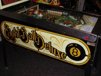 Image # 58784: Eight Ball Deluxe Prototype Game - Cabinet - Left 
(Serial number EED9201.)