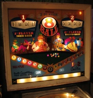 Image # 57537: 8 Ball Illuminated Marquee 
(Serial number 38610.)