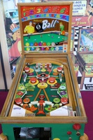 Image # 47775: &quot;8 Ball&quot; Cabinet - Front View 
(The cabinet has been repainted but is included here to show its other features. Serial number 52250.)