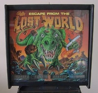 Image # 17138: Escape from the Lost World Backglass