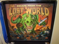 Image # 35164: Escape from the Lost World Backglass