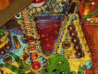 Image # 50391: Escape from the Lost World Center Playfield Detail