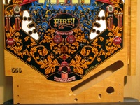 Image # 36586: Fire! Blank Playfield - Lower