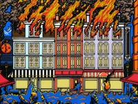 Image # 36589: Fire! Blank Playfield - Detail