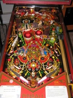 Image # 34731: Flash Gordon Engineering Prototype Playfield