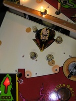 Image # 34738: Flash Gordon Engineering Prototype Playfield - Detail