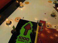 Image # 34740: Flash Gordon Engineering Prototype Playfield - Detail