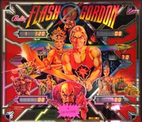 Image # 45244: Flash Gordon Illuminated Backglass