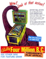 Image # 4025: Four Million B.C. Flyer, Front