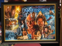 Image # 35742: Mary Shelley's Frankenstein Original Backglass Artwork