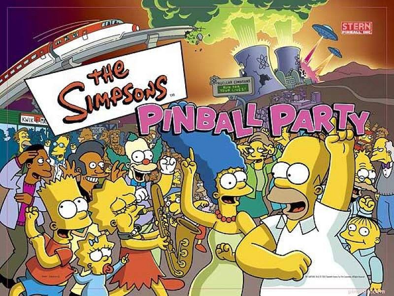 The Simpsons Pinball Party